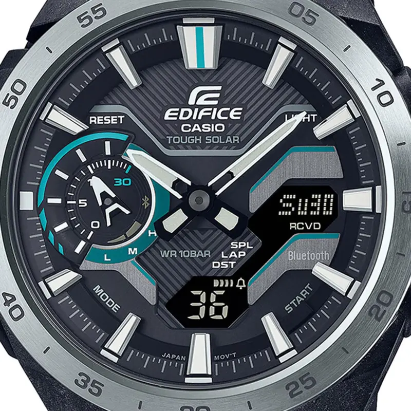 Casio Edifice Windflow Solar Power Bluetooth  Men's Watch- ECB-2200DD-1A